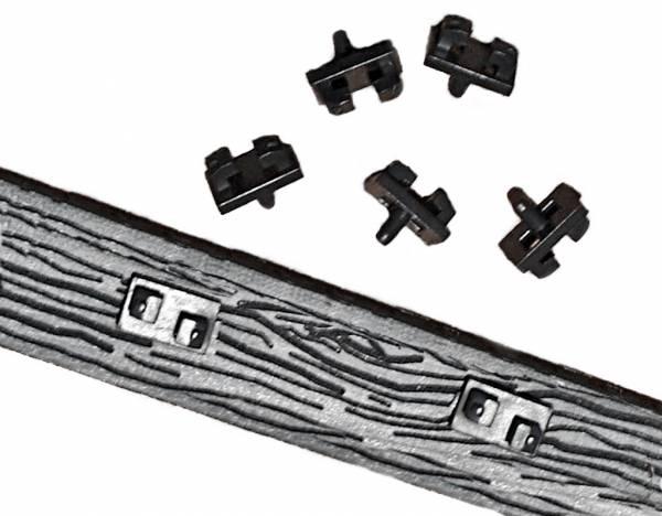 Zenner 30 Schienenstühle zur Reparatur von Spur G Gleisen