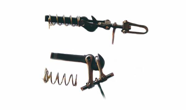 2 Schraubenkupplungen klein Spur G und Spur II (64mm)