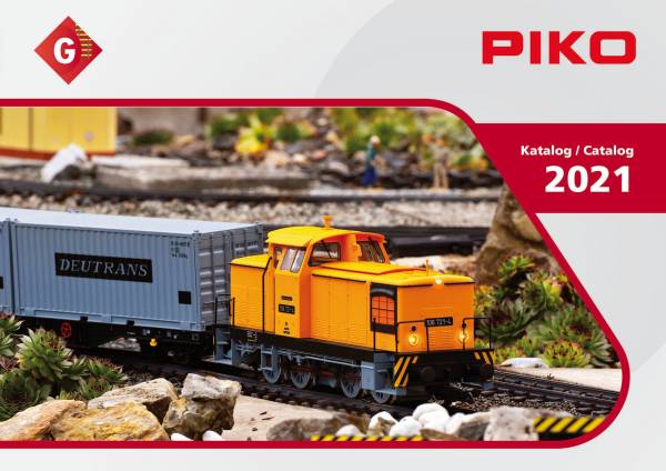 Piko Hauptkatalog 2021 für Spur G Gartenbahn