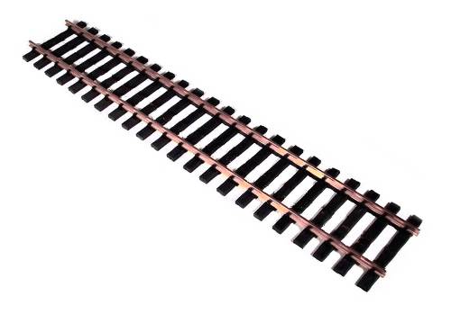 Zenner Bausatz 1 gerades Gleis der Spur 2(64mm), 90cm + Schraubverbinder, Spur II