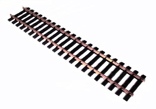 Zenner Bausatz 4 gerade Gleise der Spur 2 (64mm) Regelspur L = 900mm, Messingprofil