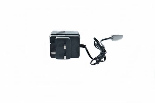 2 x Ladegerät3 für Train Funk Akku Lok BR99-6001, für 7,2 Volt NiMH Akku, für UK