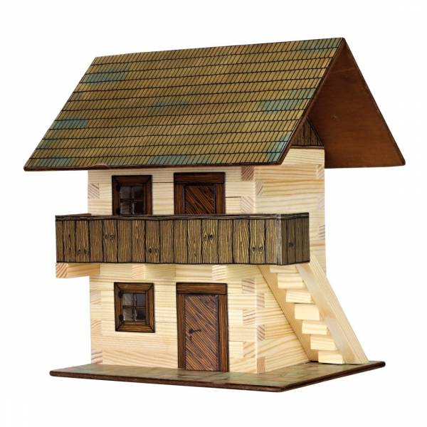 Walachia Haus Bausatz Nr. 06, Holzhaus für Spur 1/ Spur G, 1:32 Modellbau