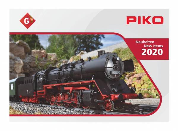 Piko Neuheiten-Katalog 2020 für Spur G Gartenbahn