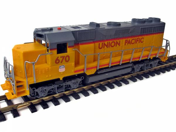 Diesellok Schiebelok Union Pacific mit Spur G- kompatibler Kupplung zum Selbsteinbau