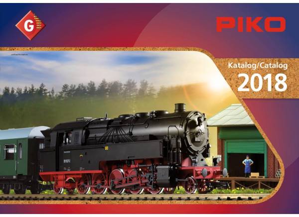 Piko Hauptkatalog 2018 für Spur G Gartenbahn