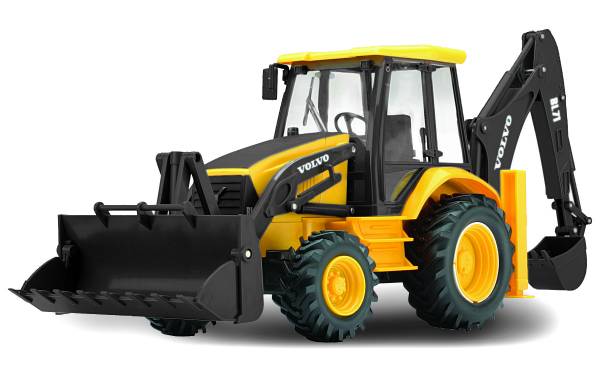 NewRay 1:18 Volvo BL71 Schaufelbagger (Batterie nicht inkl.) 