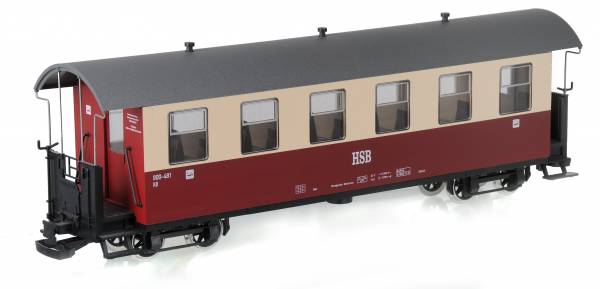 Train-Line45 HSB Personenwagen 6 Fenster 900-444 Spur G