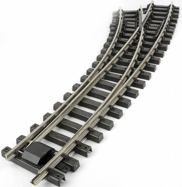 Train Line45 NI Bogenweiche links, Radius 120/210cm, Elektro/DCC