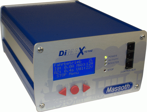 Massoth DiMAX 1210Z Digitalzentrale (12A), Spur G