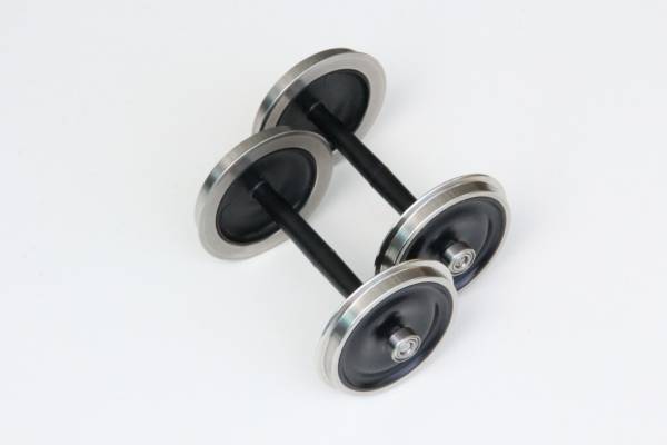 2 Edelstahlradsätze 44 mm Spur II (64mm) für Regelspur, Spur 2