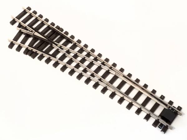 Train Line45 NI Weiche links, Radius 210cm, ohne Antrieb