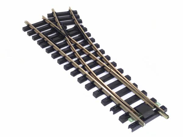 Train Line45 Weiche rechts, Radius 120cm, Elektro/DCC, Spur G