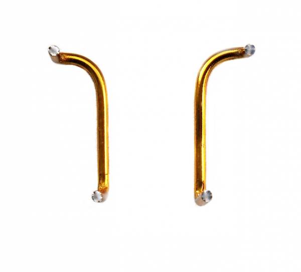 Handlauf - Paar für sächsische Personenwagen von der Spur G