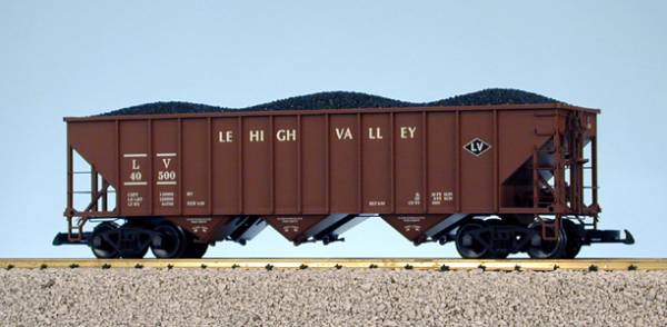 USA-Trains Lehigh Valley - Freight Car Brown ,Spur G