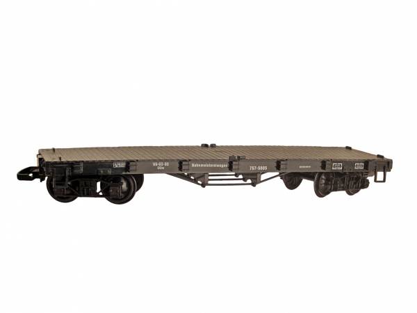 Train Flachwagen Spur G, schwarz, Basis für LGB Güterwagen der LüP 415mm