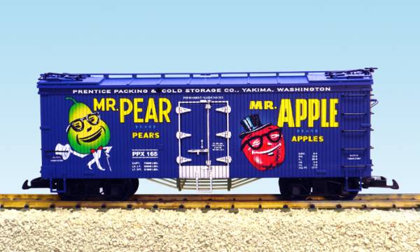USA-Trains Mr. Pear/Mr. Apple - Blue ,Spur G
