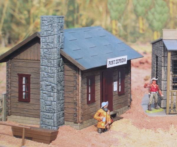 Piko Blockhaus 62224, Spur G Gartenbahn (Spur Iim), Maßstab 1:22,5