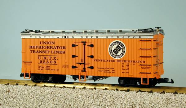 USA-Trains URT/Minneapolis St. Louis RR - Orange/Silver,Spur G