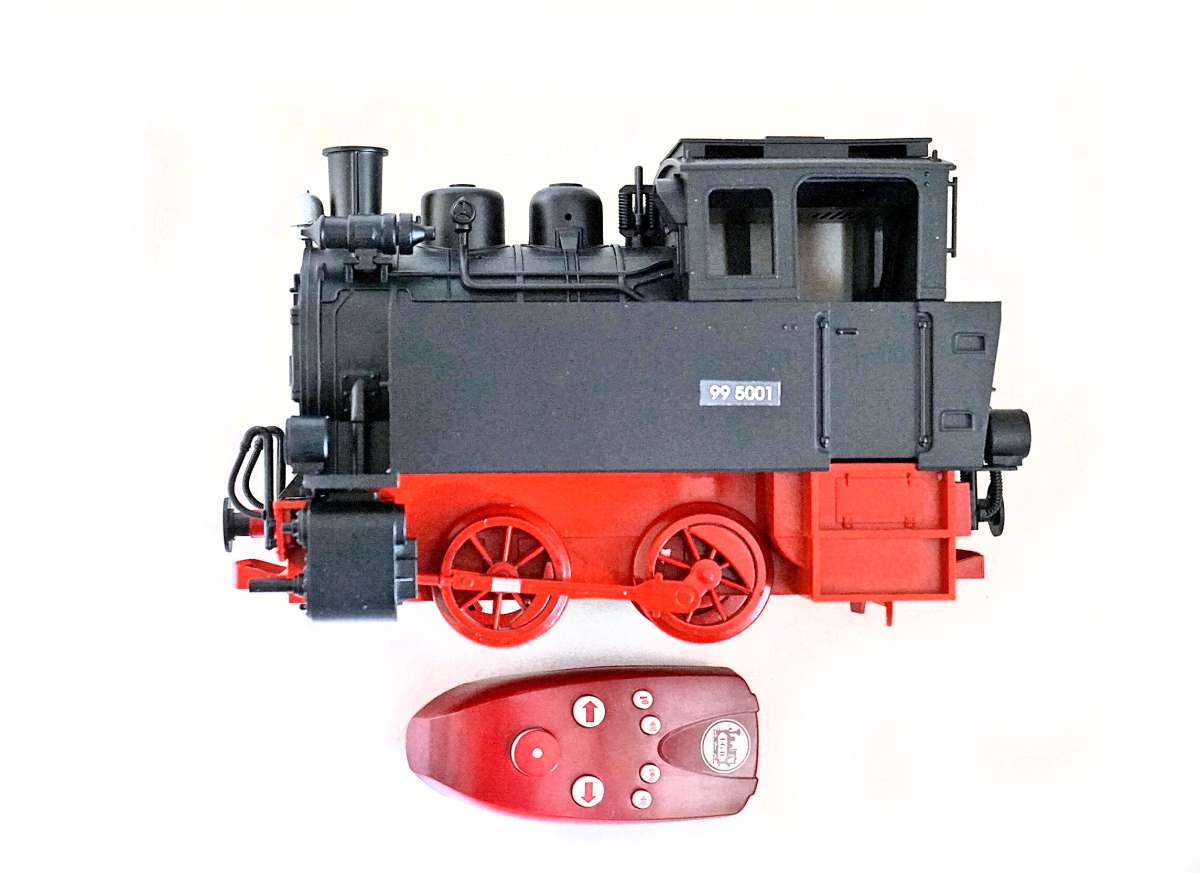 LGB Dampflok BR99, ohne Batterie, mit InfrarotFernbedienung, Spur G