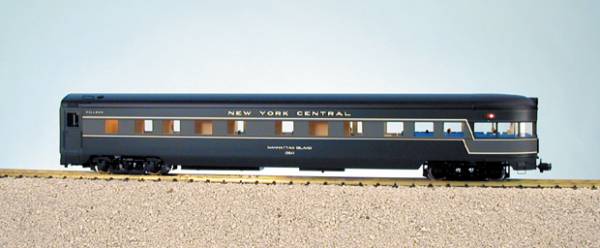 USA-Trains NYC "Twentieth Century Ltd" Observation - Two-Tone Gray ,Spur G