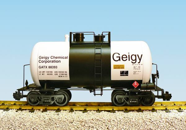 USA-Trains Geigy Chemical Corp. - White, Black ,Spur G