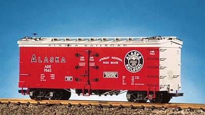 USA-Trains Alaska Railroad - Red/Silver ,Spur G