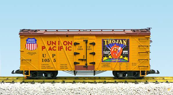 USA-Trains Union Pacific /Trojan Apples (#1056) – Yellow/BC Red ,Spur G