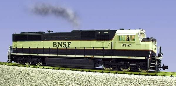 USA-Trains BNSF - Green/Cream,Spur G
