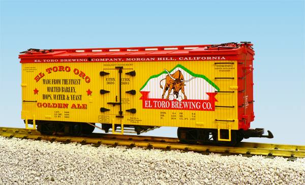 USA-Trains El Toro Golden Ale Yellow/Red,Spur G
