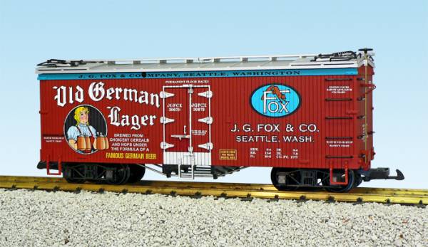 USA-Trains Old German Beer – Oxide/Silver ,Spur G