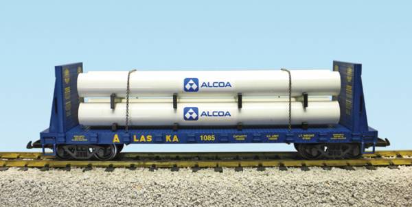 USA-Trains Alaska Railroad (1086 Alcoa) - Blue,Spur G