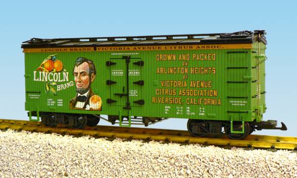 USA-Trains Lincoln Brand Oranges Green/Black,Spur G