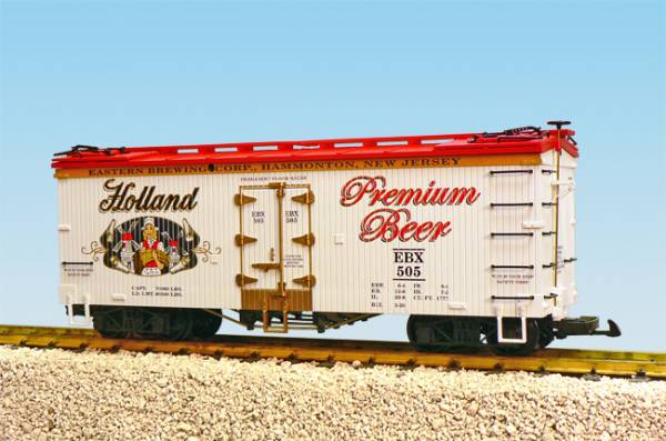 USA-Trains Holland Premium Beer White/Red,Spur G