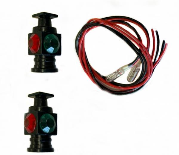 USA-Trains Marker Light w/Red/Green Lenses,Spur G
