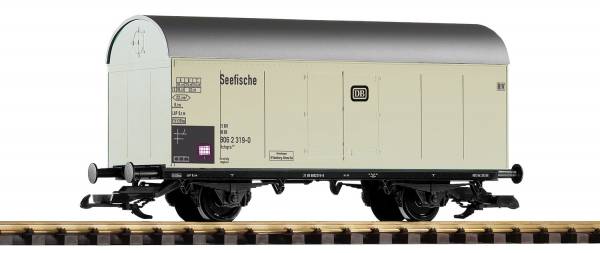 Piko Gedeckter Güterwagen Seefisch Weiß 37913 DB, Spur G Gartenbahn