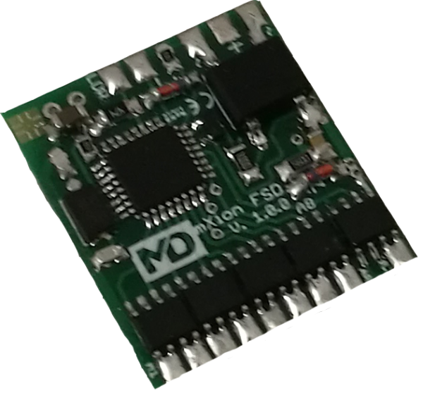 MD FSD DCC - 8 Kanal Funktionsdecoder mit Helligkeitssensor, Spur G