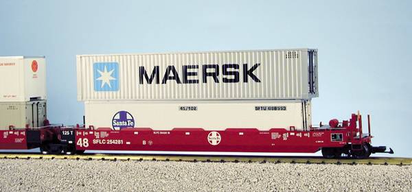 USA-Trains ATSF (No Containers) ,Spur G