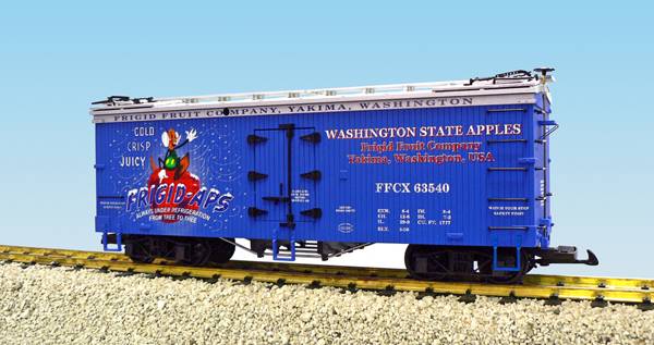 USA-Trains Frigit Fruit Co Blue/Silver ,Spur G