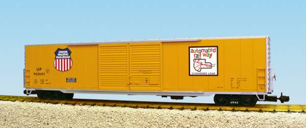 USA-Trains Union Pacific Double Door - Yellow/Silver,Spur G