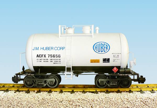USA-Trains J. M. Huber Corp. - White ,Spur G