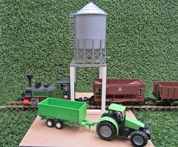 NewRay Silo für über Gleise, Spur G Gartenbahn und Spur1