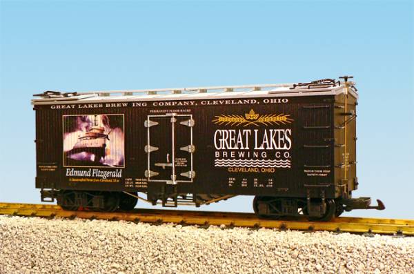 USA-Trains Great Lakes Brewing Black/Silver ,Spur G