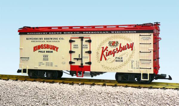 USA-Trains Kingsbury Pale Beer Cream/Red ,Spur G