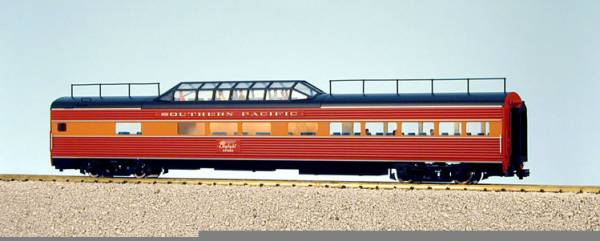 USA-Trains SP "Daylight Limited" Vista Dome #2 - Red/Orange ,Spur G