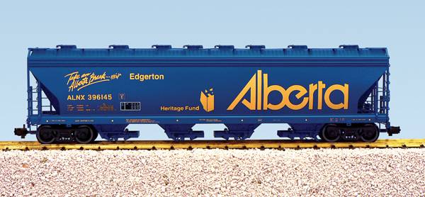 USA-Trains Alberta ALNX396145 Edgerton - Blue,Spur G