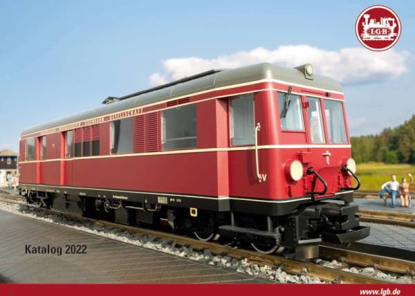 LGB Hauptkatalog 2022 für Spur G Gartenbahn