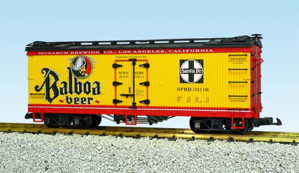 USA-Trains Balboa Beer – Yellow/Red ,Spur G