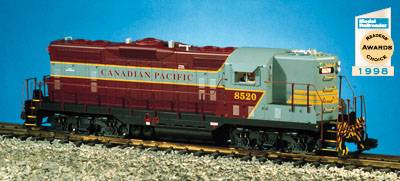 USA-Trains Canadian Pacific GP9 - Maroon/Gray ,Spur G