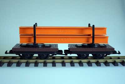 NEU EIN PAAR SPUR G 45mm SPUR EISENBAHN LKW PRITSCHE DREHGESTELLE